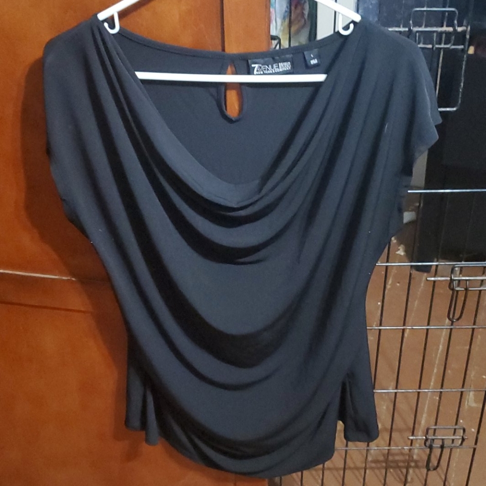 New York and Co black blouse